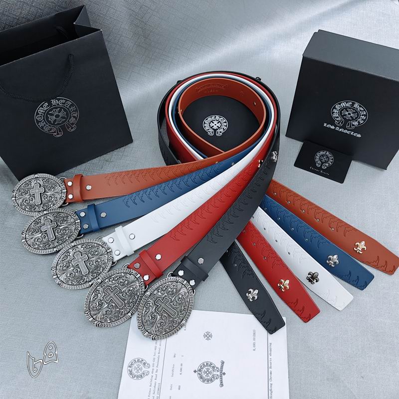 Chrome Hearts belt 38mmX90-125cm lb35